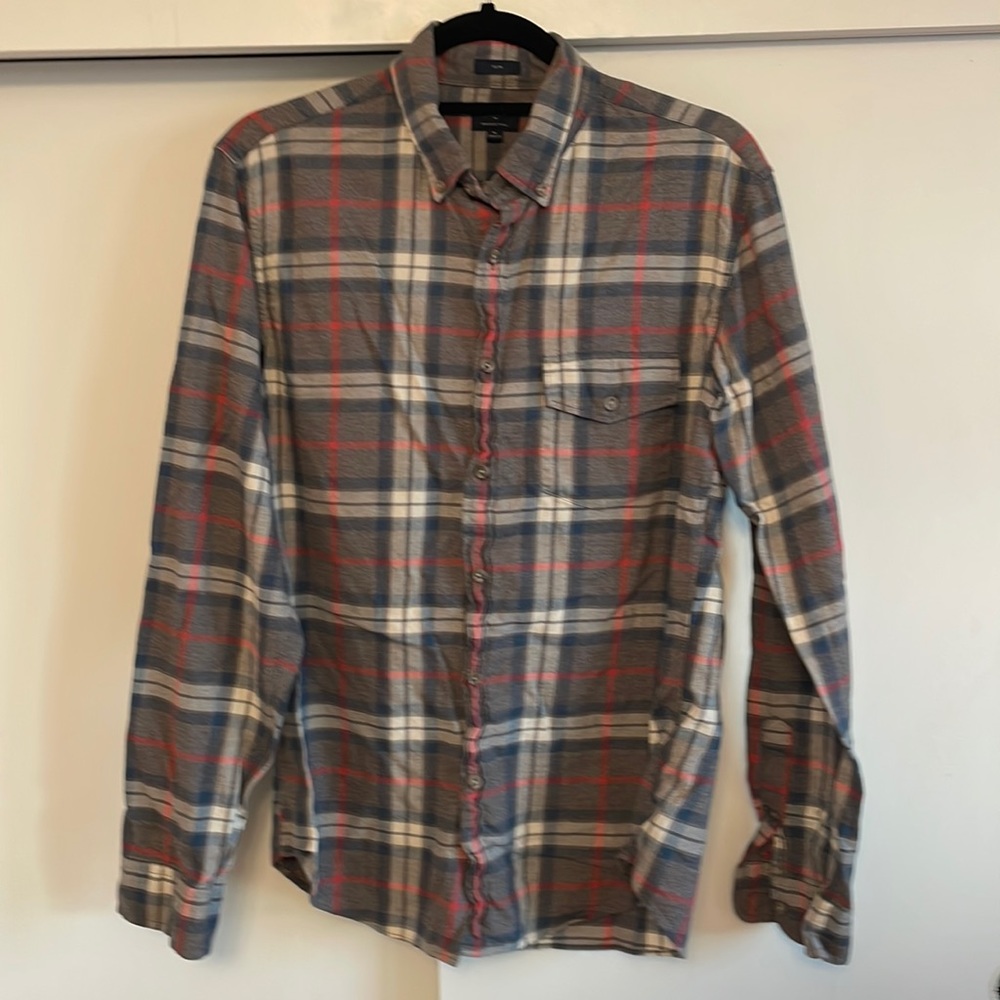 J. Crew factory Men’s Brushed Twill shirt